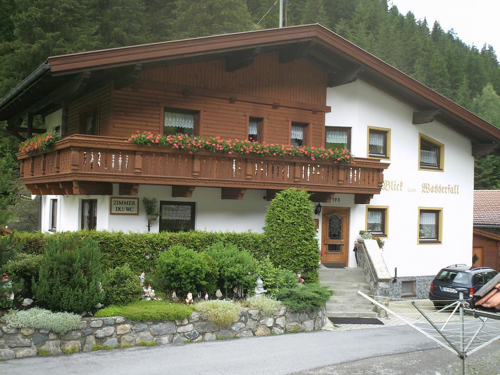 Blick Zum Wasserfall Sankt Leonhard im Pitztal Εξωτερικό φωτογραφία